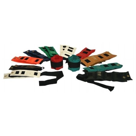Fabrication Enterprises Fabrication Enterprises 10-0252 The Original Cuff Ankle and Wrist Weight - 20 Piece Set 10-0252